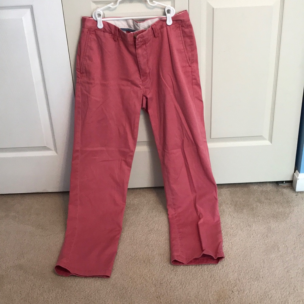 Polo Pants Classic Fit size 33/32 Salmon